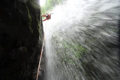 Intermediate canyoning trip in Bali " Samba canyon " - Pickup to basecamp: how the schedule keeps the day smooth