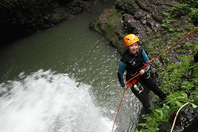 Intermediate canyoning trip in Bali " Samba canyon " - The hike back, big local lunch, and GoPro footage timing