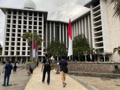 Jakarta Social and Political Walk - Lapangan Banteng meeting point: where the walk starts