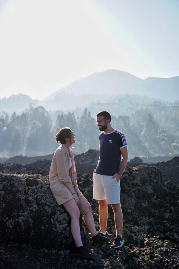 Jeep sunrise mount batur&black lava - Black lava and black sand: what to focus on visually