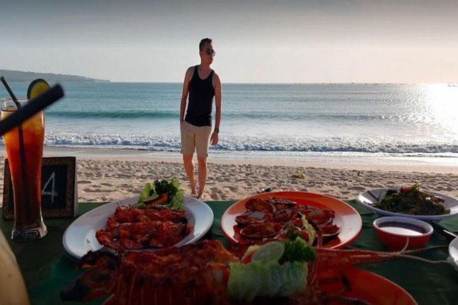 Jimbaran Beach Candle Light Dinner - The candlelight beach dinner setup: romance meets real logistics