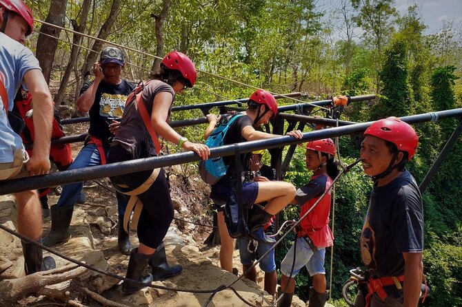 Jomblang Cave Pindul Cave and Oyo River Tubing Private Day Tour - Jomblang Cave: the 60m rappel and the sunray payoff