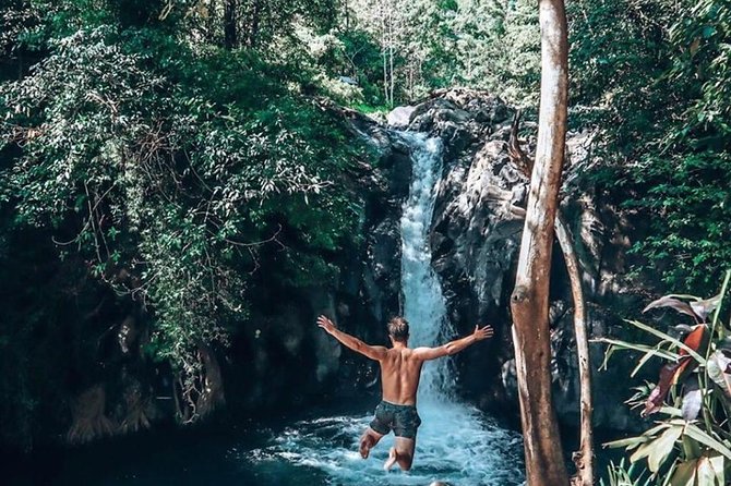 Jumping Sliding at Aling- aling Waterfall - Wanagiri Hidden Hill - Handara Gate - Aling-Aling Waterfall and Kroya: where the adrenaline and safety connect