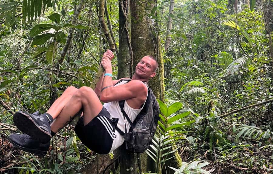 Jungle Trekking at Mt. Batukaru, scenic Waterfall & village - Pura Luhur Batukaru: the sacred start before the trail