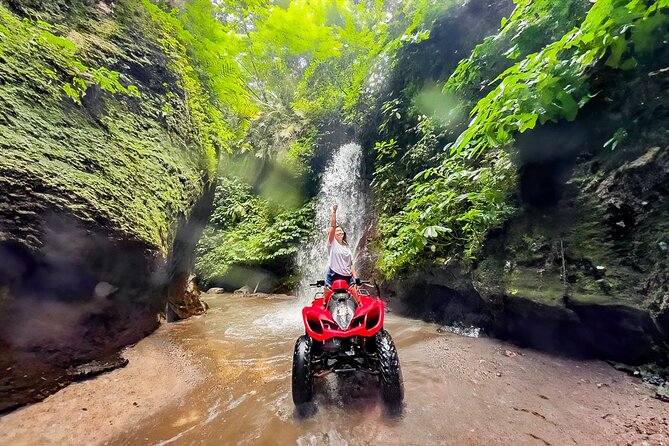 KUBER ATV UBUD - Tunnel Waterfall Rice field Jungle w Private Car - Private Transfer vs. Shared Riding: Getting the Best Value Setup