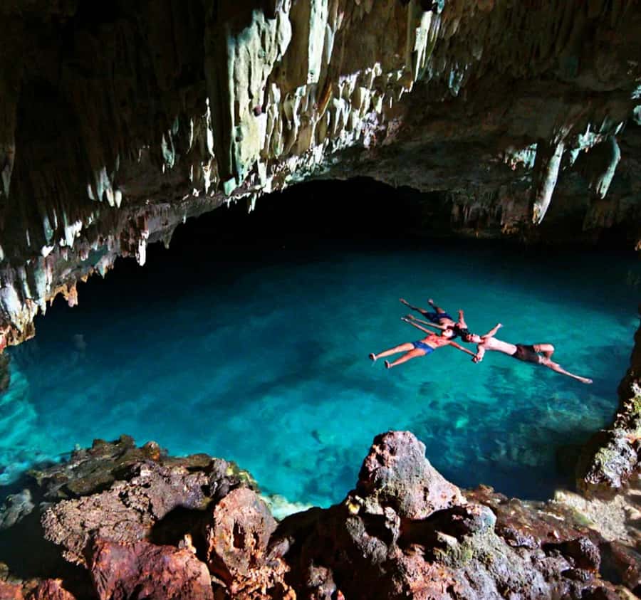 Labuan Bajo:Batu Cermin, Rangko Cave, Sylvia Hill & Waringin - The Boat Ride and Rangko Cave’s Saltwater Pool Swim
