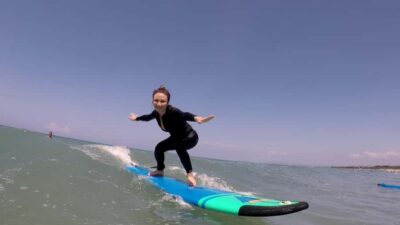 Legian Beach, Bali: Beginner or Intermediate Surf Lessons - The Land Lesson: Safety Rules, Board Control, and Wave Reading Setup