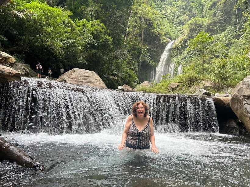 Lombok: Benang Stokel and Benang Kelambu Waterfall Tour - Pickup, comfort, and guide help across Senggigi, Kuta, and Mataram