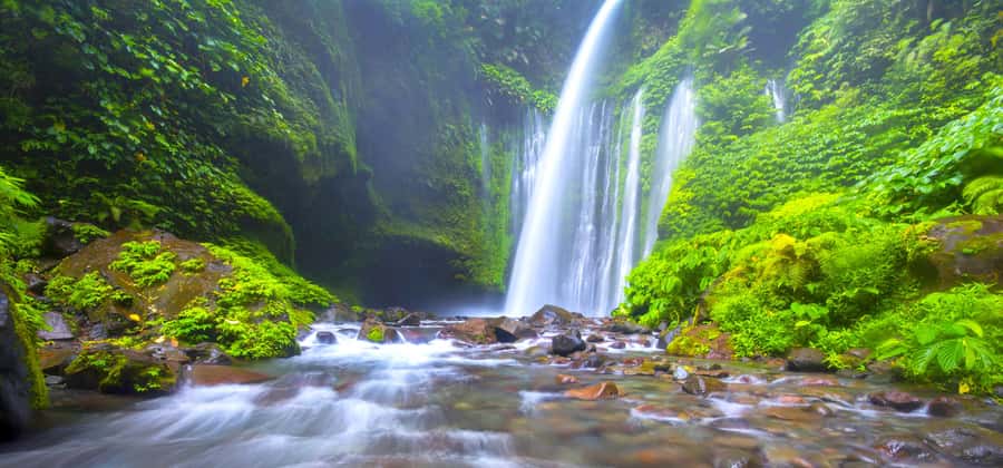 Lombok: Exclusive Sendang Gile, Tiu Kelep & Selong Hill Tour - Sendang Gile Waterfall: a calm start with guided walking time