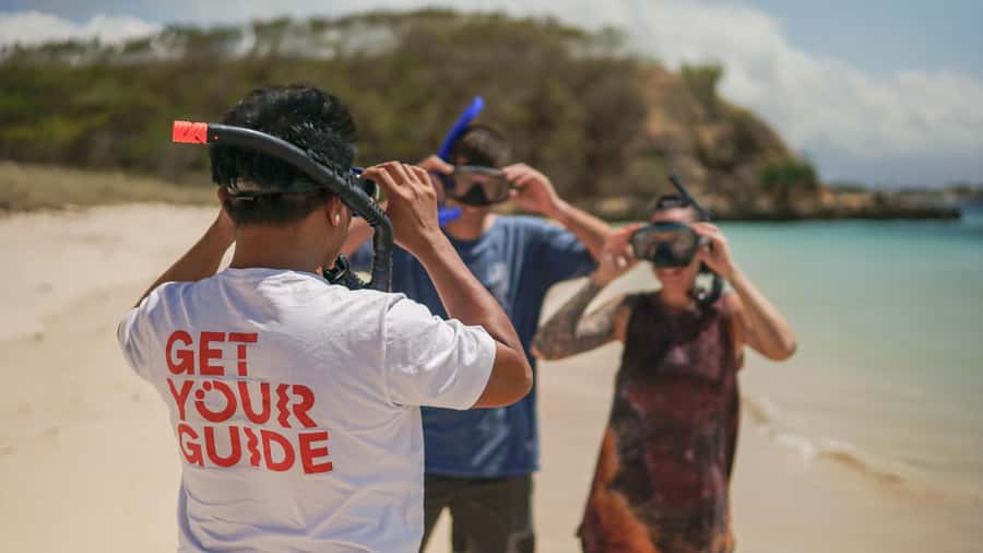 Lombok: Private Pink Beach & Gili Snorkeling Tour with GoPro - Pink Beach 3: Pink Sand, Fewer People, More Time to Unwind