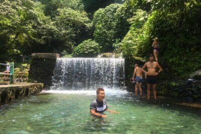 Lombok Private Tour Waterfall And Traditional Village Including Beach - Benang Stokel and Benang Kelambu Waterfalls: Clear Water and Uneven Steps