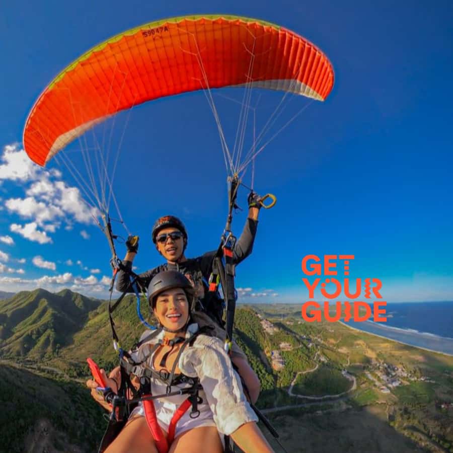 Lombok : Tandem Paragliding With Pilot, Cave & Village - Goa Kelalawar Bat Cave: Rock Formations, Bats, and a Change in Mood