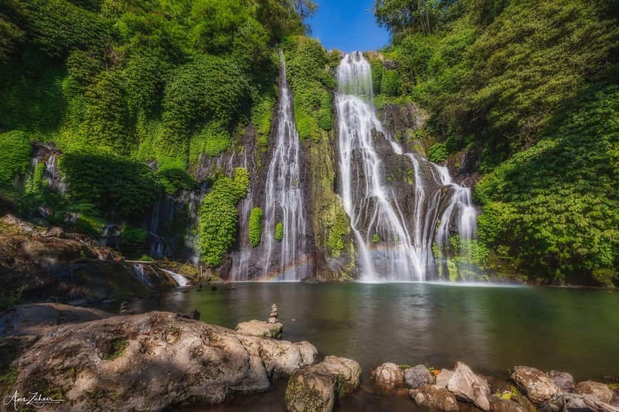 lovina bali: Dolphin watching, waterfall and local lunch - Twin Lake View in Tambilngan: A Quick Reset and a Great Photo Stop