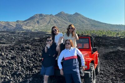 Mount Batur Jeep and hot spring - The jeep ride: safety, humor, and rocky-road reality