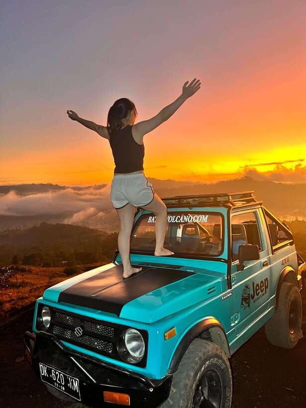 Mount Batur Jeep Sunrise & black lava with breakfast - Sunrise viewpoint on Mount Batur: breakfast, timing, and photo chances
