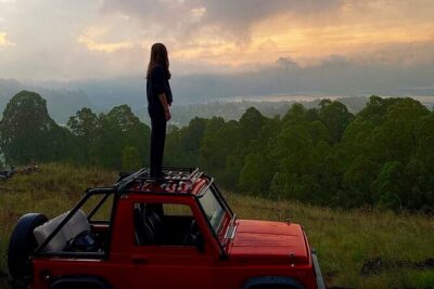 Mount Batur Jeep Sunrise & Overnight Glamping Experience - The sunrise itself: golden light over Mt. Batur and Lake Batur