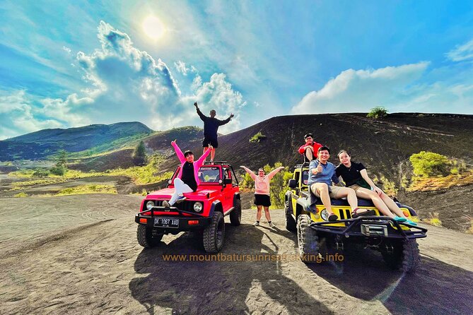 Mount Batur Jeep Sunrise (Private and Breakfast at Restaurant) - Volcanic scenery after sunrise: black sand, lava, pine forest