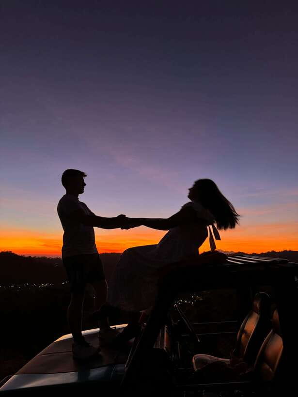 Mount batur jeep sunrise / sunset and hot spring - The 07:15 black lava circuit: what to look for