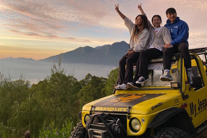 Mount Batur jeep sunrise with breakfast - Sunrise at 1,350 Meters Without the Steep Hike