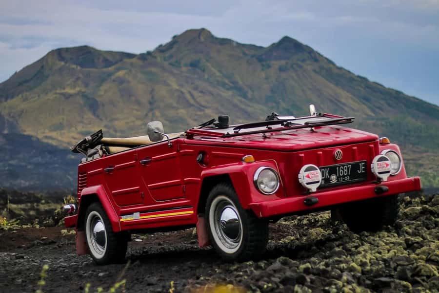 Mount Batur: Private Volkswagen Volcano Safari - The Scenic Drive Through Rice Terraces, Villages, and Temples