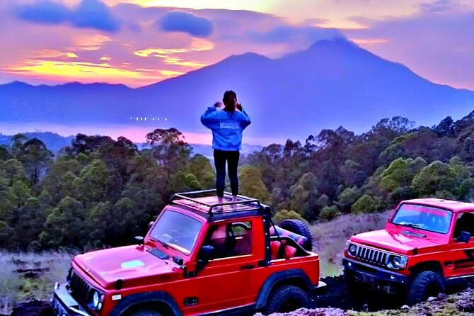 Mount Batur: Sunrise Jeep Tour & Natural Hot Spring - The private jeep start: what the off-road ride gives you