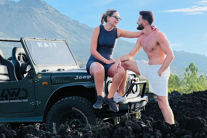 Mount Batur: Sunrise Jeep Tour - Open-air 4WD Jeep: the fun part comes with a little chill