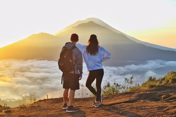 Mount Batur Sunrise Trekking - All Inclusive - Descent Views: Lake Batur from the Caldera