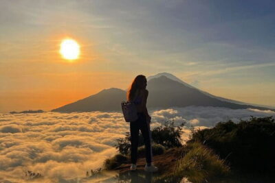 Mount Batur Sunrise Trekking with Optional Hot Spring - Mount Batur crater rim: sunrise hiking without the chaos