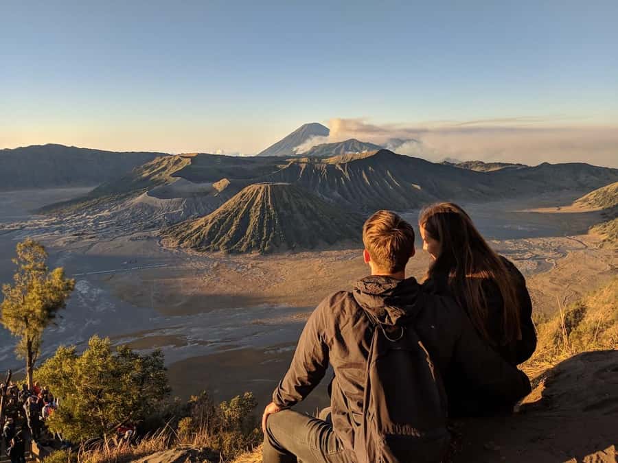 Mount Bromo Sunrise 2-Day Tour from Surabaya/Malang - The crater walk: standing close to an active volcano