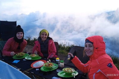 Mount Rinjani 2D 1N trekking to summit - Day 1: Hotel pickup, registration, and the Sembalun Crater Rim camp