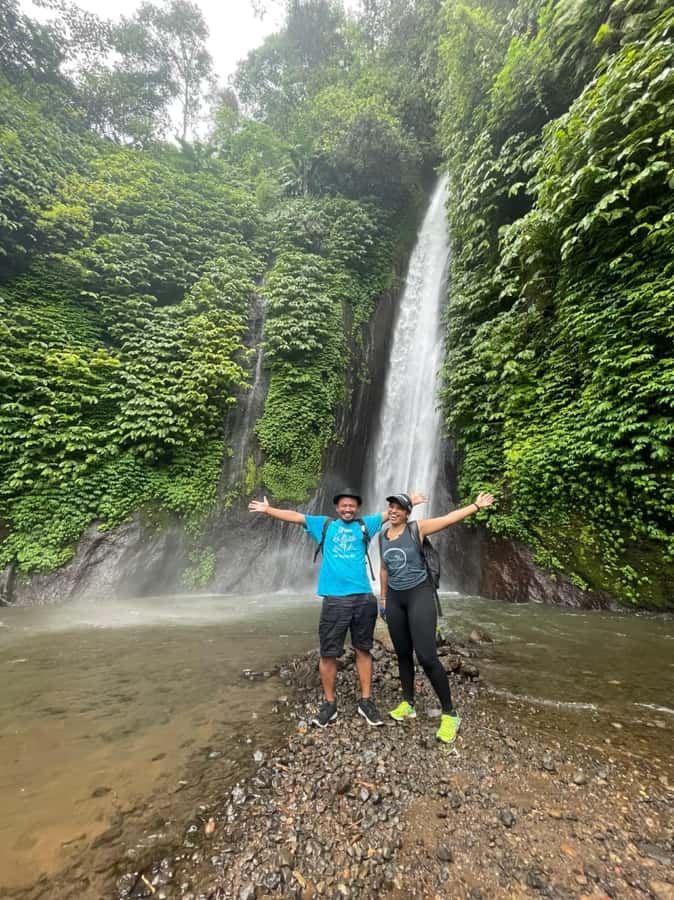 North Bali: Explore Munduk Waterfall Trekking Experience - Melanting Waterfall: refreshing energy in a serene setting