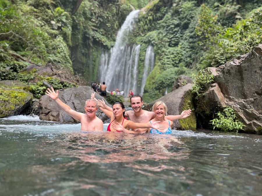 North Lombok: Explore Sendang Gile, Tiu Kelep & Selong Hill - Sendang Gile Waterfall: An Easy Walk to a 30-Meter Drop