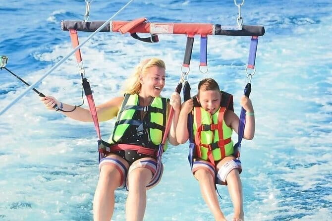 Nusa Dua Parasailing, Jet sky, GWK with Uluwatu Kecak Fire Dance - Key Highlights Worth Waking Up For
