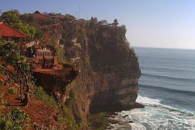 Nusa Dua Parasailing, Jet sky, GWK with Uluwatu Kecak Fire Dance - Uluwatu Temple Grounds: Forest Setting and Cliffside Mood
