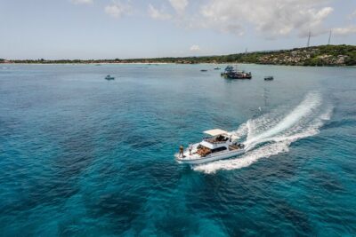 Nusa Penida Full Day Tour by Riki J Yacht 13 meters - Getting Started at the Serangan Office (and the First 30 Minutes at Sea)