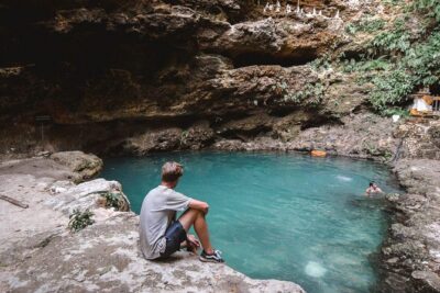 Nusa Penida Tembeling Natural Pool Tour (Private & All-Inclusive) - Diamond Beach: the calm blue bay you reach early
