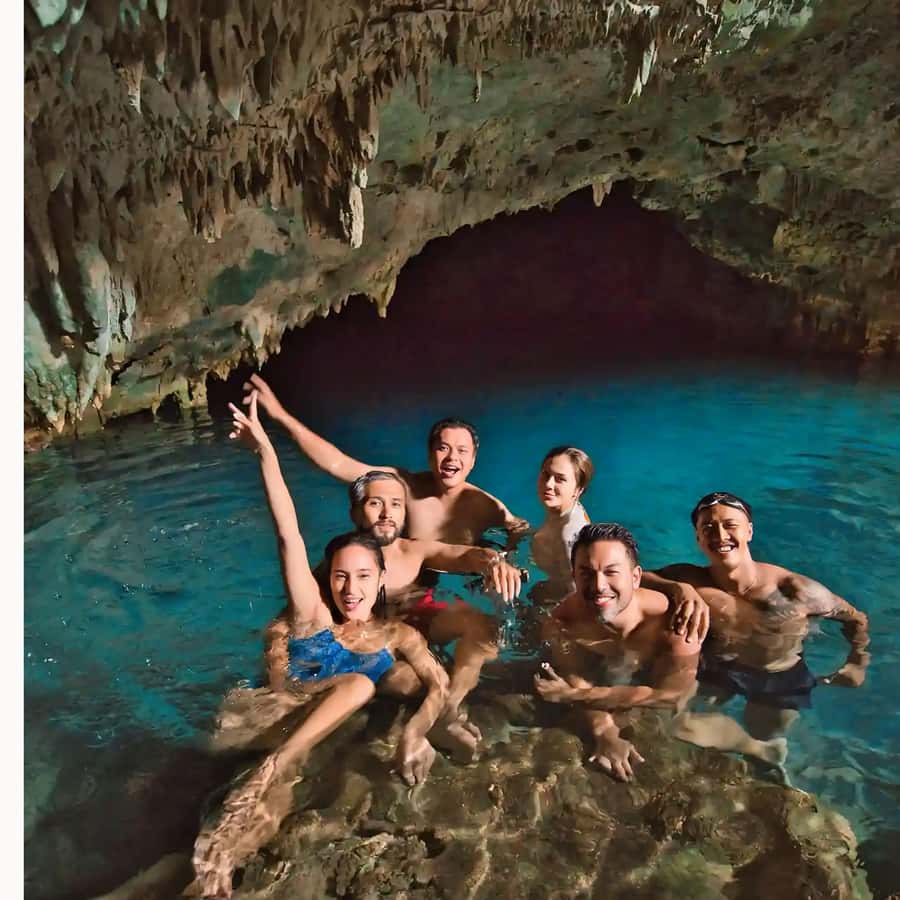 One-Day Rangko Cave, Batu Cermin, Sylvia Hill & G’Spot - Rangko Cave: Swimming in a Natural Pool (and Why Light Can Be Tricky)