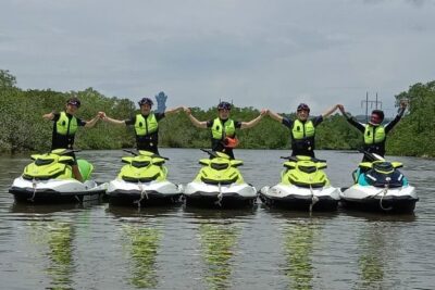 One Hour ( 2 times 30 minutes ) Private Jet Ski in Bali - The smooth part: transfers from Seminyak and beyond