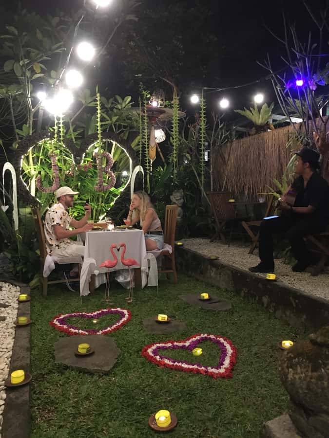 packages cooking class and romantic dinner in a local home - Entering the Balinese house: family life, house space, and an offering