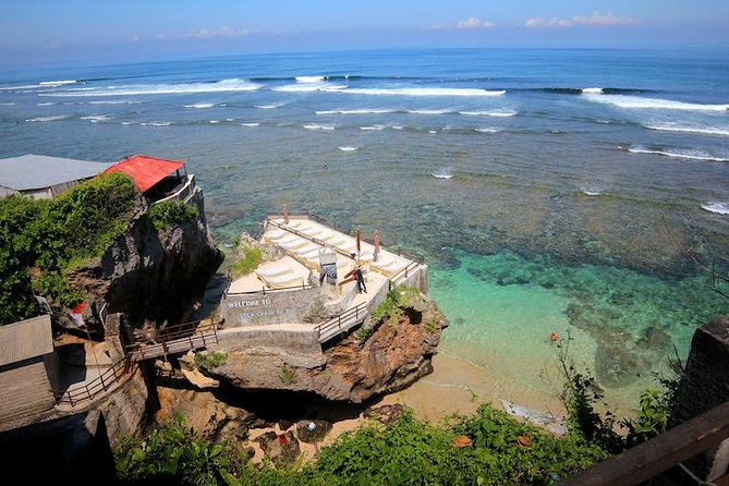 Padang-padang Beach and Kecak Firedance at Uluwatu Temple - Padang-Padang Beach: the stairs, the sand, and the best photo angles