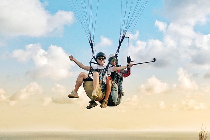 Paragliding Bali Nusa Dua cliff with Free Photo/Videos - Meeting Point at Panda Paragliding: Jl. Karang Pandawa