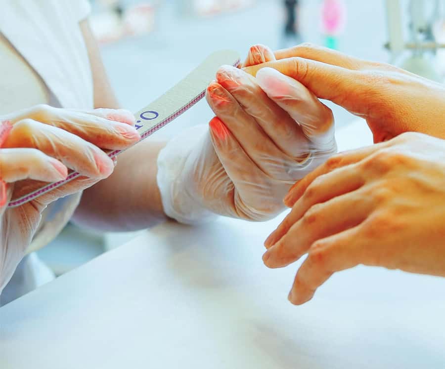 Pedicure Manicure With Nail Polish Home Services - Home manicure and pedicure in Bali for $27: the real value