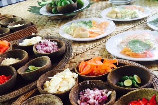 Private Balinese Cooking Class and Balinese house -All inclusive - The meal: lunch you helped create