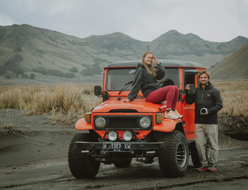 Private Bromo Tour start from Malang - 1D - Bromo crater time: the hike, the huge caldera, and the sea of sand