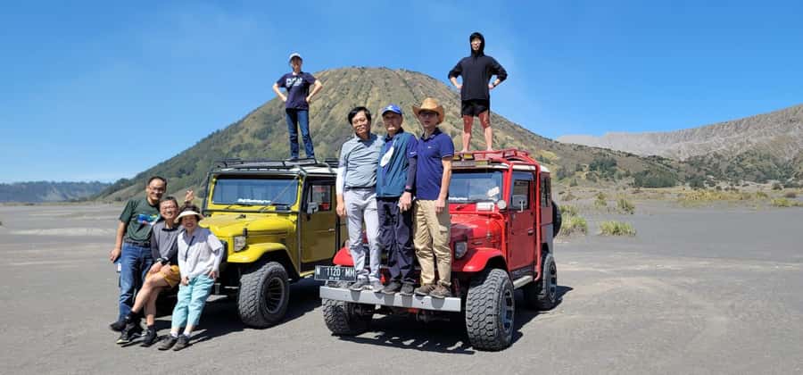 Private Day Tour Mt. Bromo & Madakaripura Waterfall - The Bromo area: jeep time that’s worth the hype