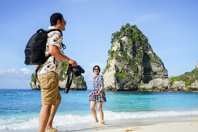 Private Full - Day Nusa Penida Island Tour - Kelingking Beach (Pantai Kelingking): iconic, but treat it with respect