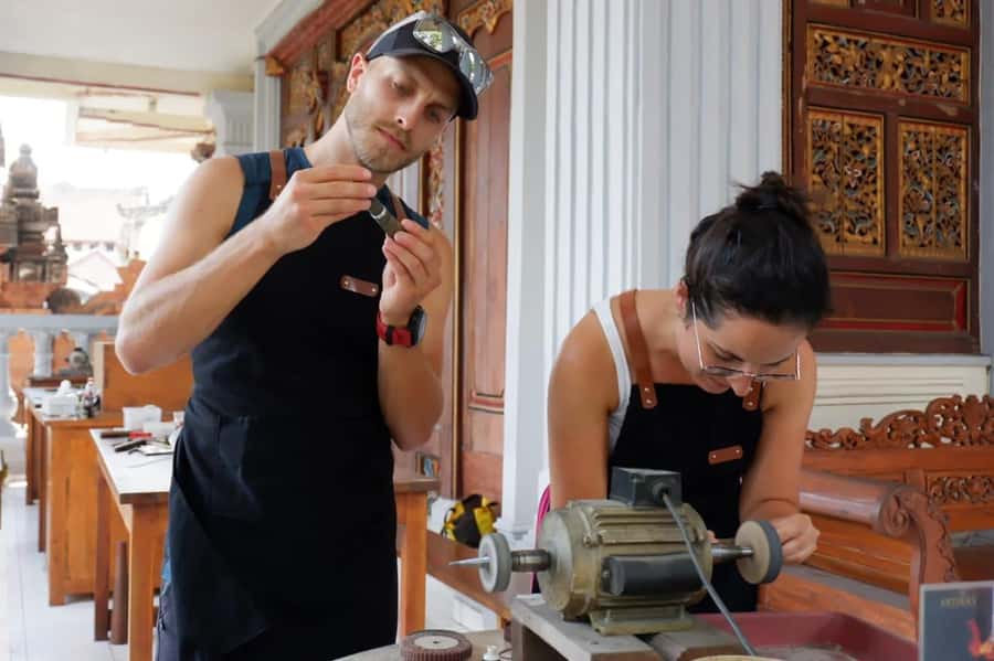 Private Silver jewelry Making Class With Master - The Home Village Setting With Hana’s Family