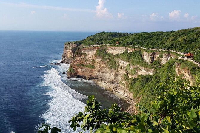 Private Tour Bali Beaches and Uluwatu Temple with Dinner - Pandawa Beach: Rocks, Sea Views, and Easy Swimming Time