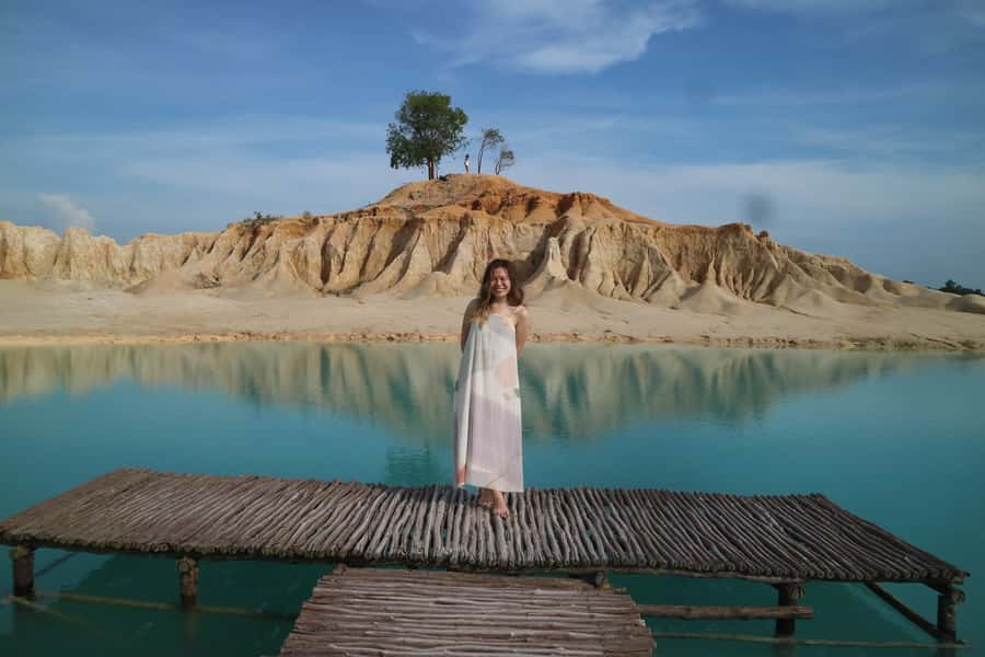 Private Tour Blue Lake & Sand Dunes Bintan - White-sand dunes and ATV time: how to enjoy the sparkle without cooking