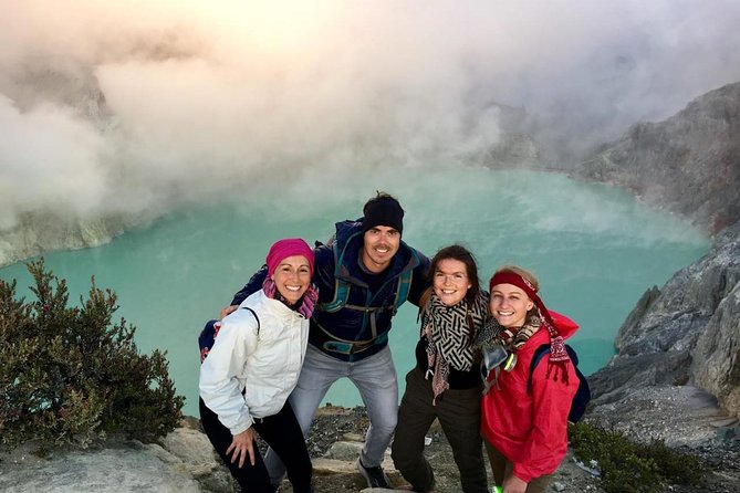 Private Tour : Bromo Ijen Tour From Bali - Ijen Crater at about 2am: blue flames, sulfur reality, and a hike you’ll respect
